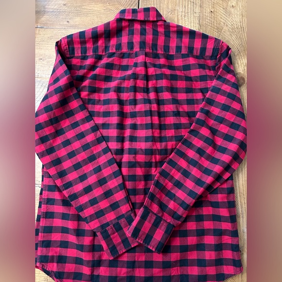 J Crew Boys Buffalo Check Button-down - Picture 7 of 9